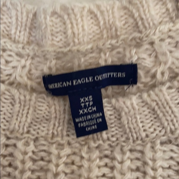 AE striped cable knit sweater - Picture 2 of 4